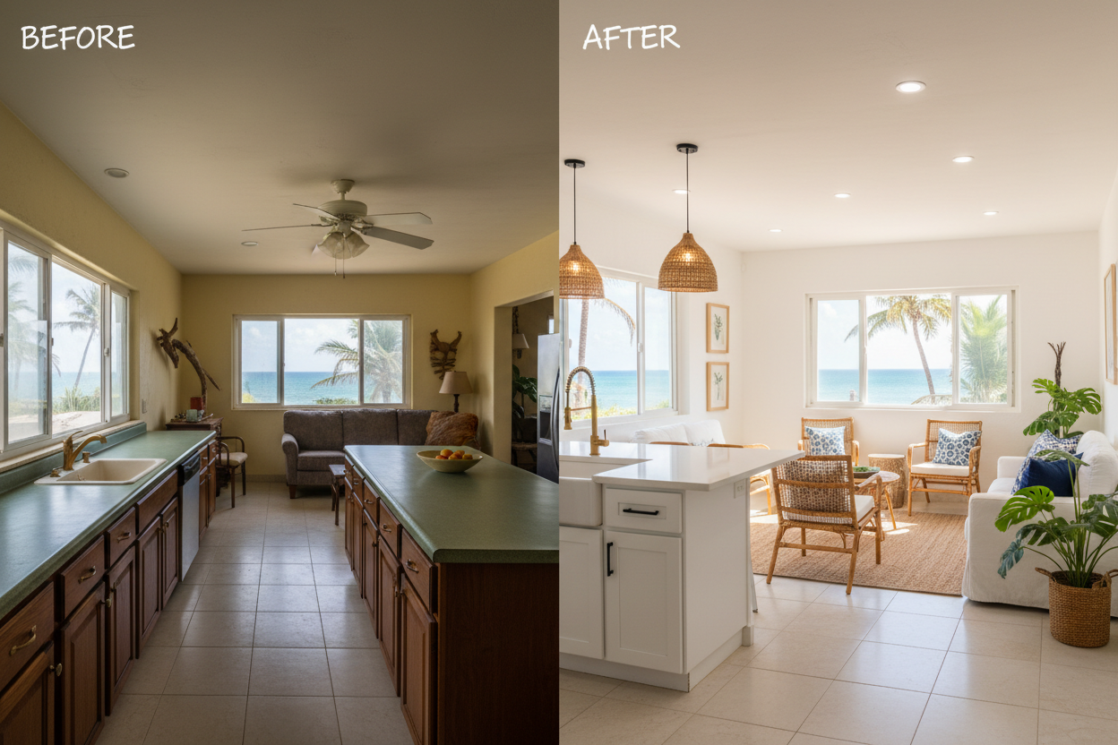 -¿Conviene Remodelar Antes de Vender? Tips Económicos para Aumentar el Valor de tu Propiedad en Mazatlán