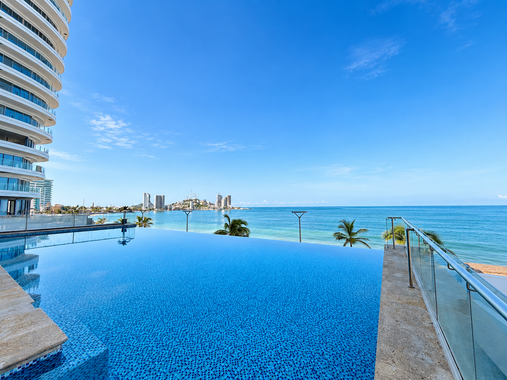 Exclusiva Master Suite En Venta Frente al Mar en Torre Sunset View | Malecón de Mazatlán