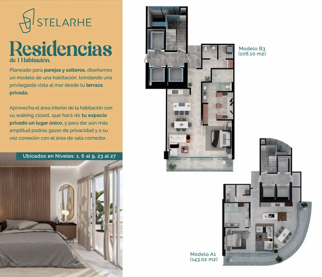 Stelarhe condominios con Vista al Mar en el malecón