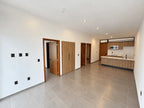 Sala, comedor y cocina en un solo espacio, departamento en venta en Palos Prietos, Mazatlán