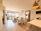 Sala comedor departamento en venta Palmilla Residencial Cerritos Mazatlán