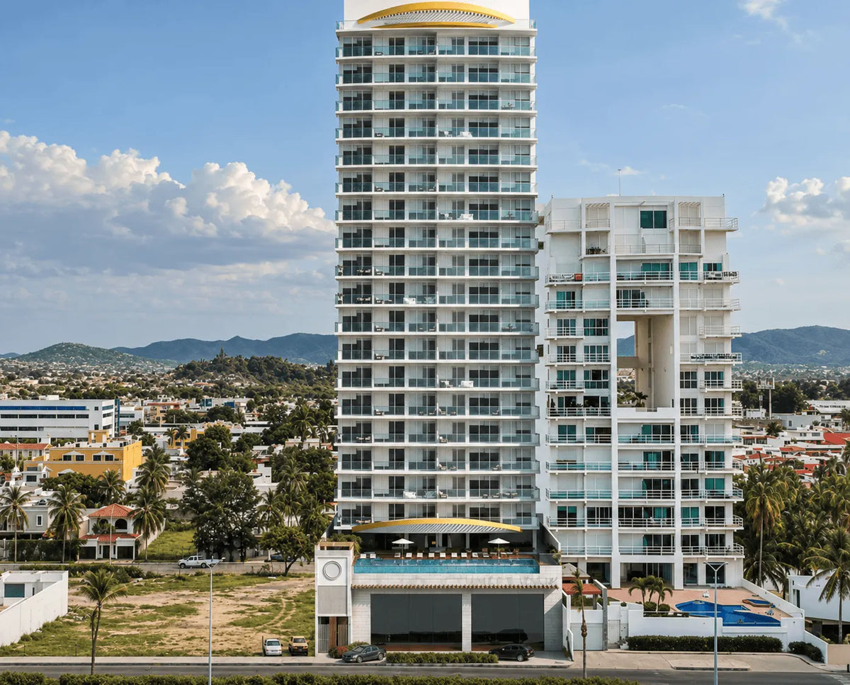 Edificio de Sunset View Malecón Mazatlán